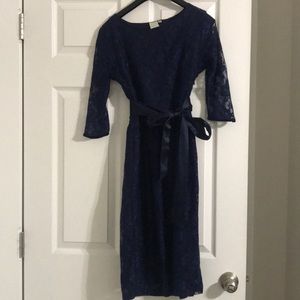 Shabby Apple navy lace dress size 0/2
